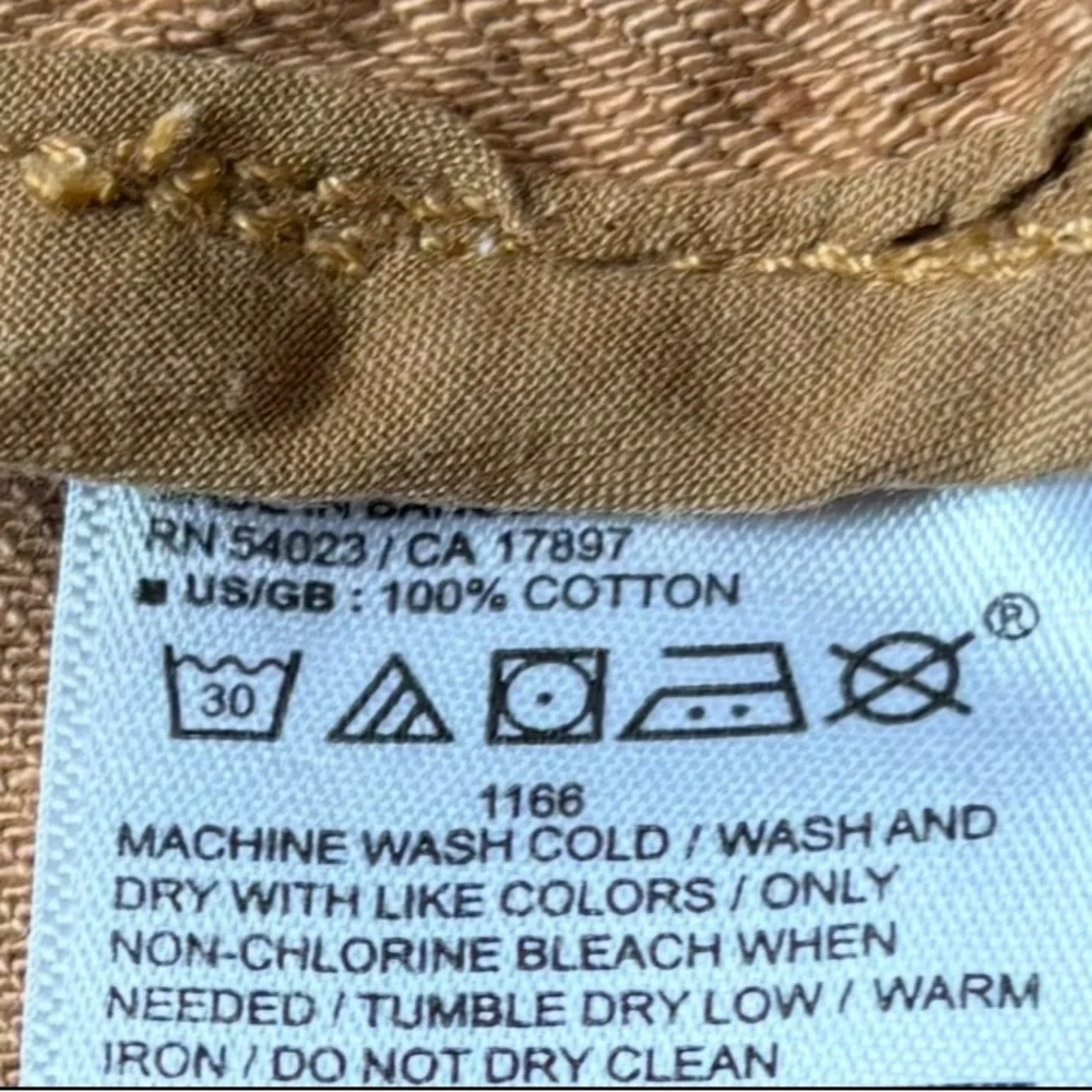Banana Republic Men’s Tan Pleated Chino Pants Size XXL